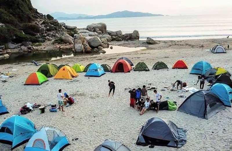Tour cắm lều các bãi biển ở Ninh thuận