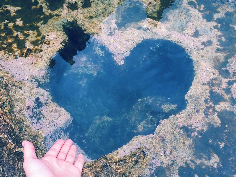 Hồ nước hình trái tim